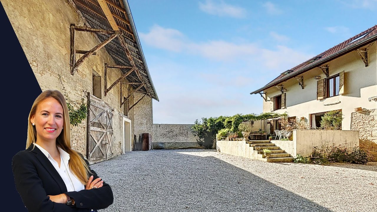 Ancienne ferme rénovée avec gout, accompagnée de 2 dépendances