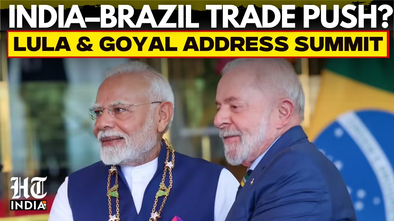 LIVE: Brazil’s Lula, India’s Goyal Address Business Summit In New Delhi | Big Trade Boost? | India