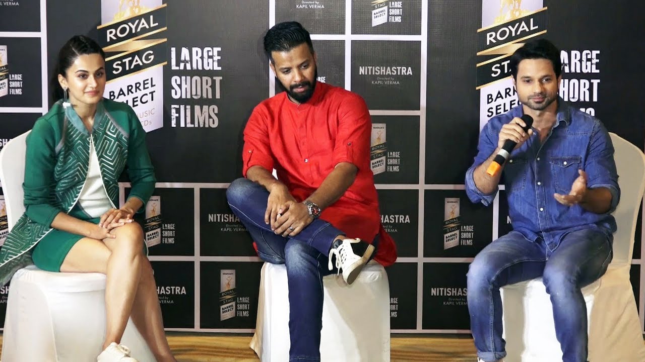 Interview With Taapsee Pannu For Short Film Nitishastra