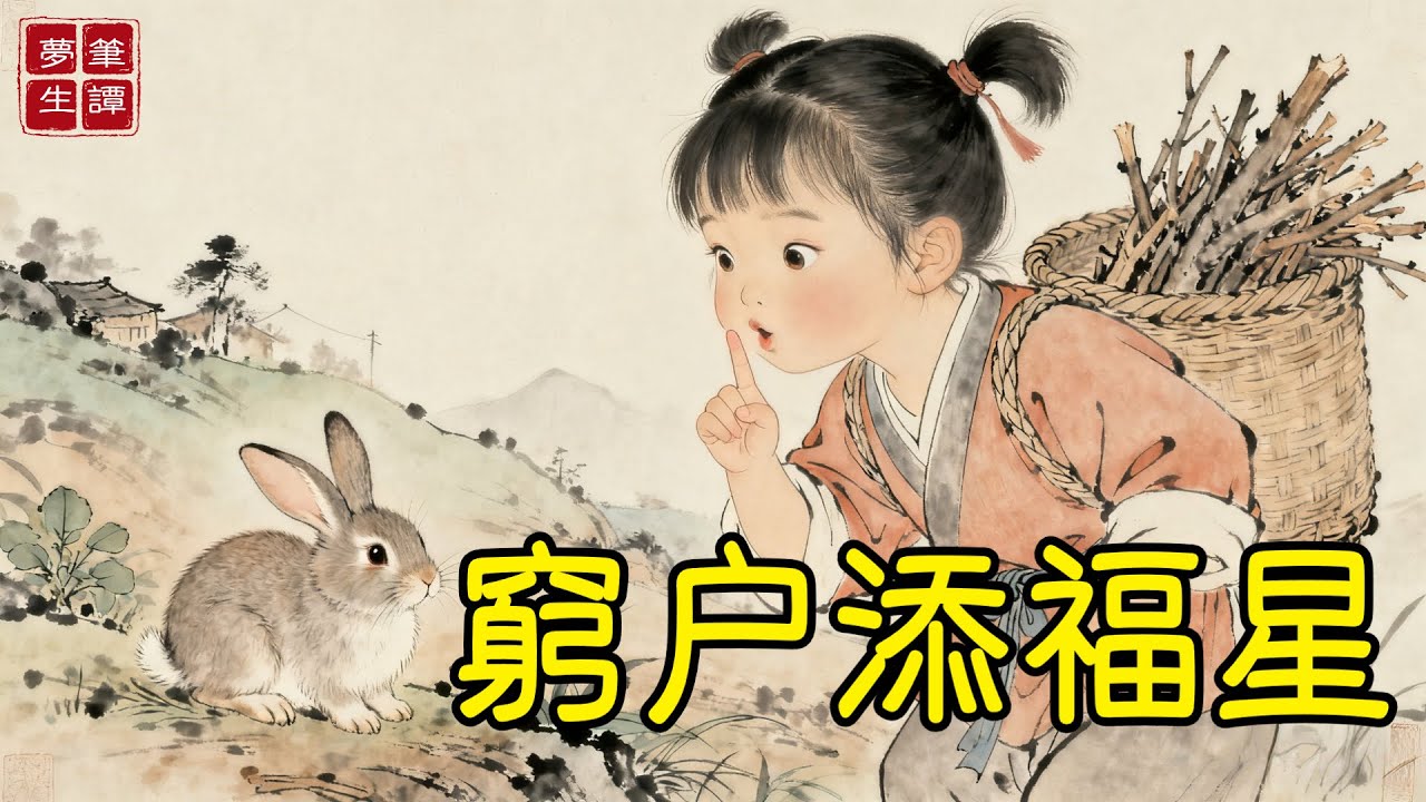 窮夫妻無子，見人牙子打罵女娃，咬牙用買糧種的錢把她換下。村裏人都說他們瘋了。可自打女娃進門，她爹打柴總能遇到撞樹獵物，她娘挖野菜一鋤頭刨出塊狗頭金，村裏人都懵了！