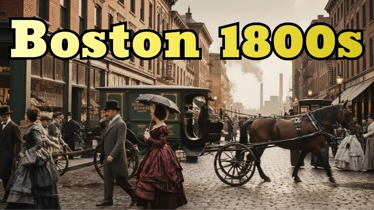 How Did Boston 1800s Rise From Water and Fire ?