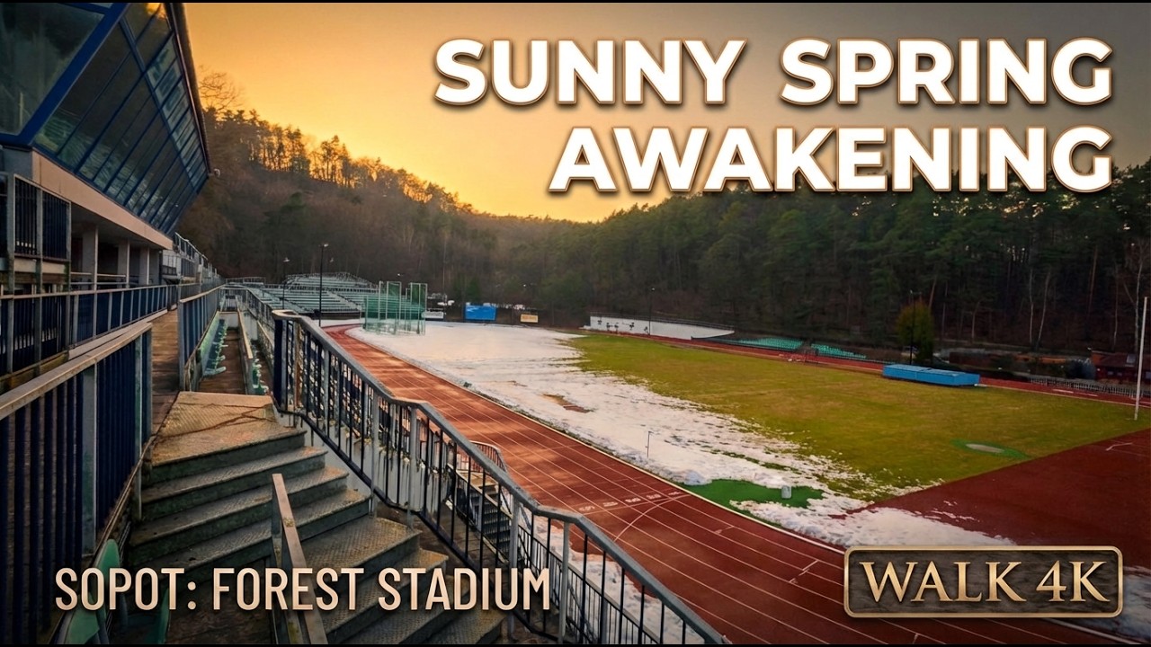 Early Spring Walk 4K🌿 | Sopot, Poland 🇵🇱 | Upper Sopot Forest Paths & Old Villas