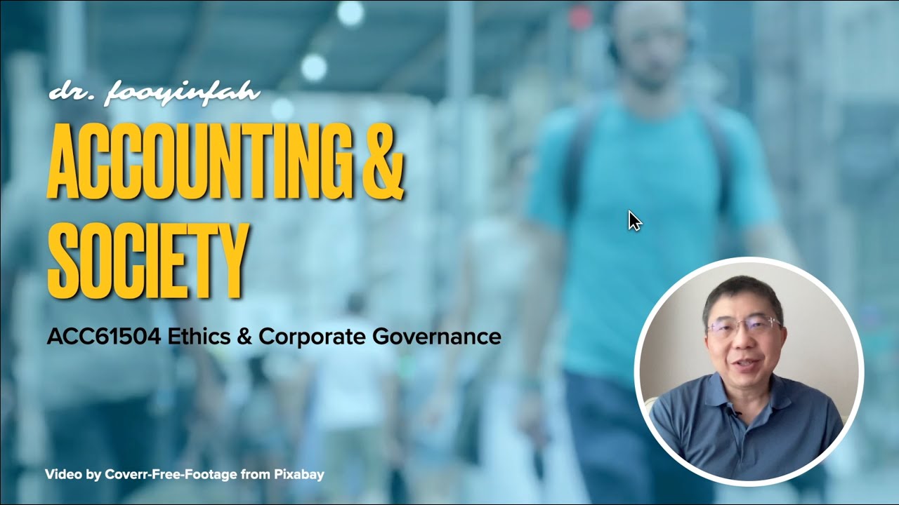 Accounting and Society