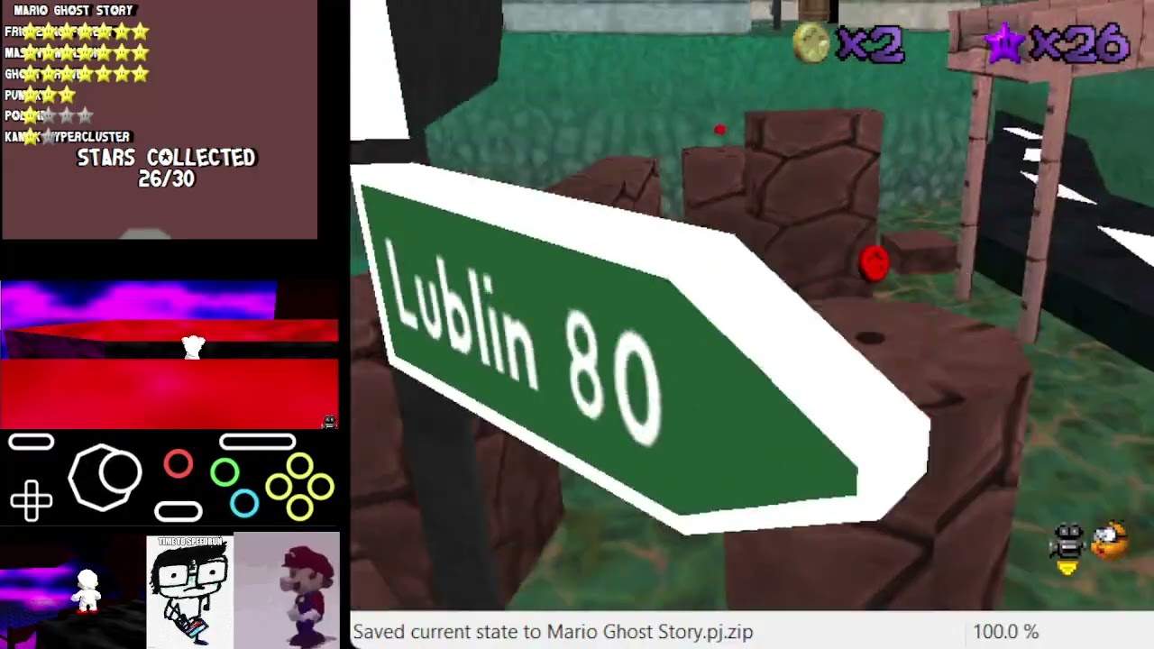 Super Mario Ghost Story - Poland (savestateless)