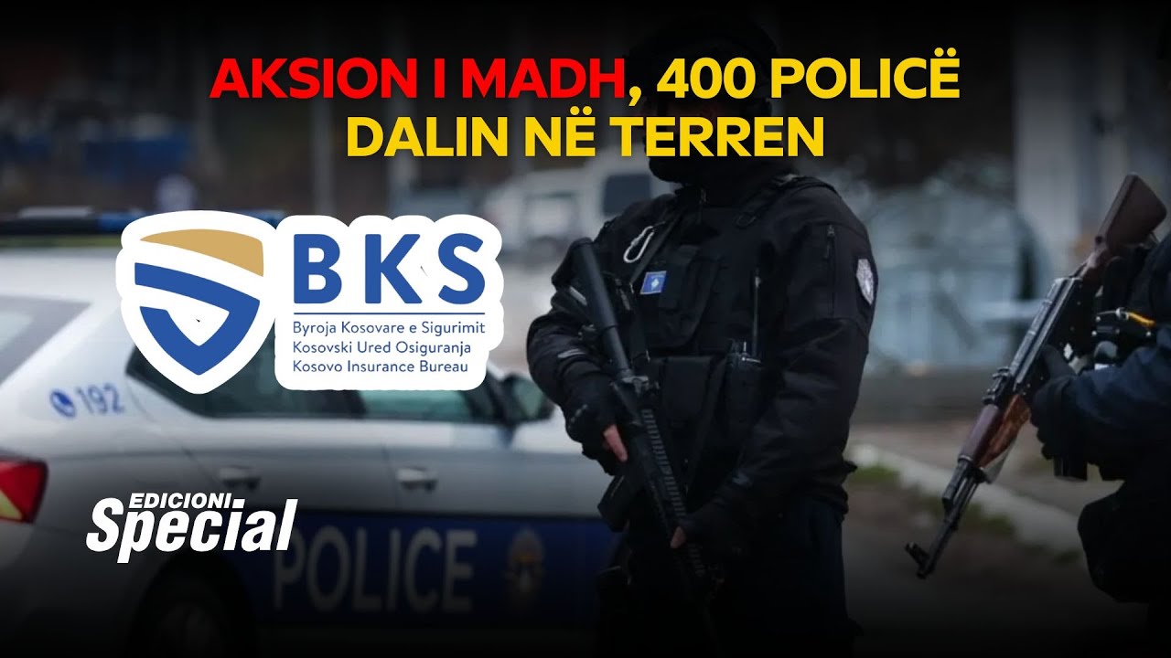 AKSION i madh, 400 polic&euml; dalin n&euml; TERREN, ka arrestime! LIVE / Edicioni Special
