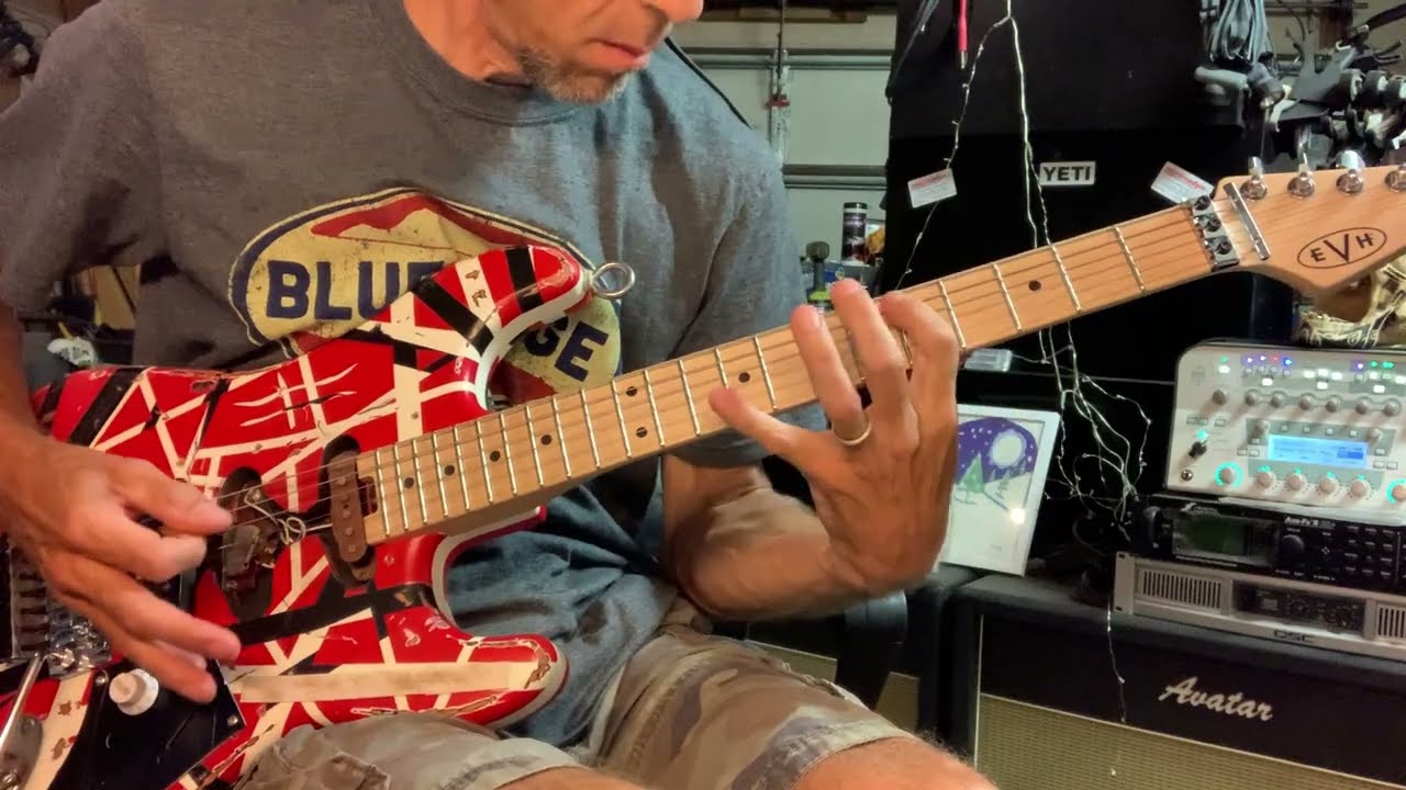Van Halen: Push Comes to Shove guitar cover