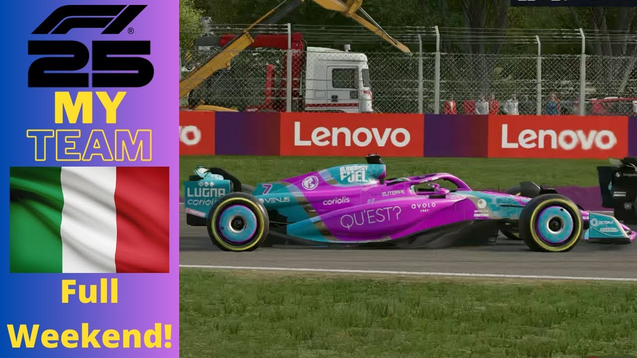 F1 25 My Team!: S3EP06: Imola - Full Weekend!