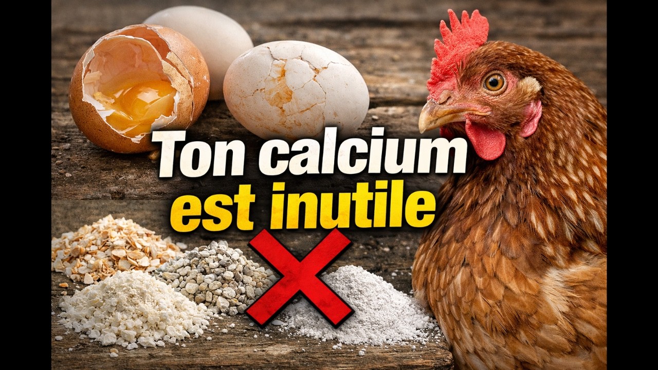 Calcium hautement assimilable, comment le préparer pour ses volailles ?