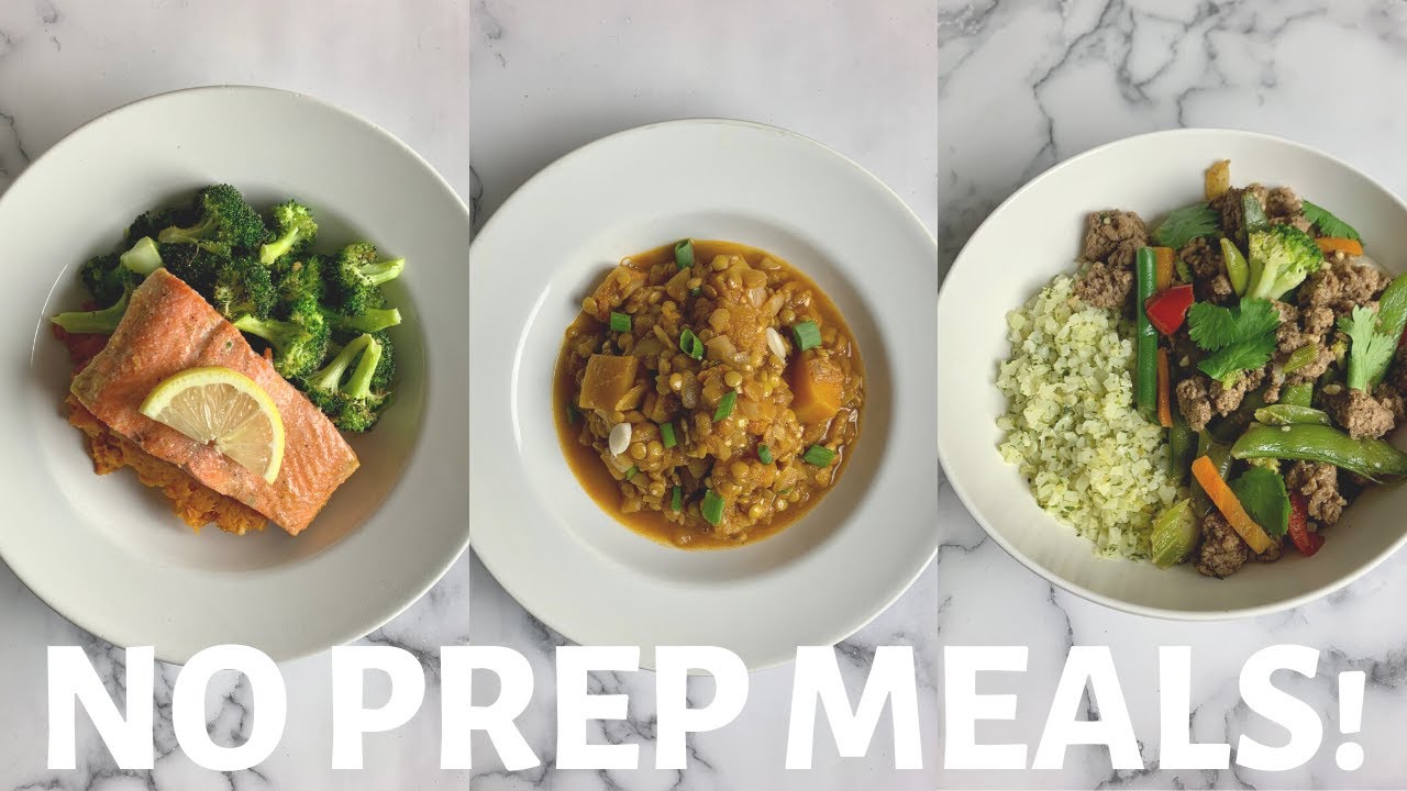 After Work Dinner Ideas & Healthy Recipes in Less than 30 minutes