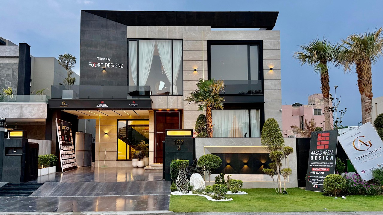 1 Kanal Ultra Luxury Designer House for Sale in DHA Phase 6 Block B Lahore | Pool, Cinema & Lift