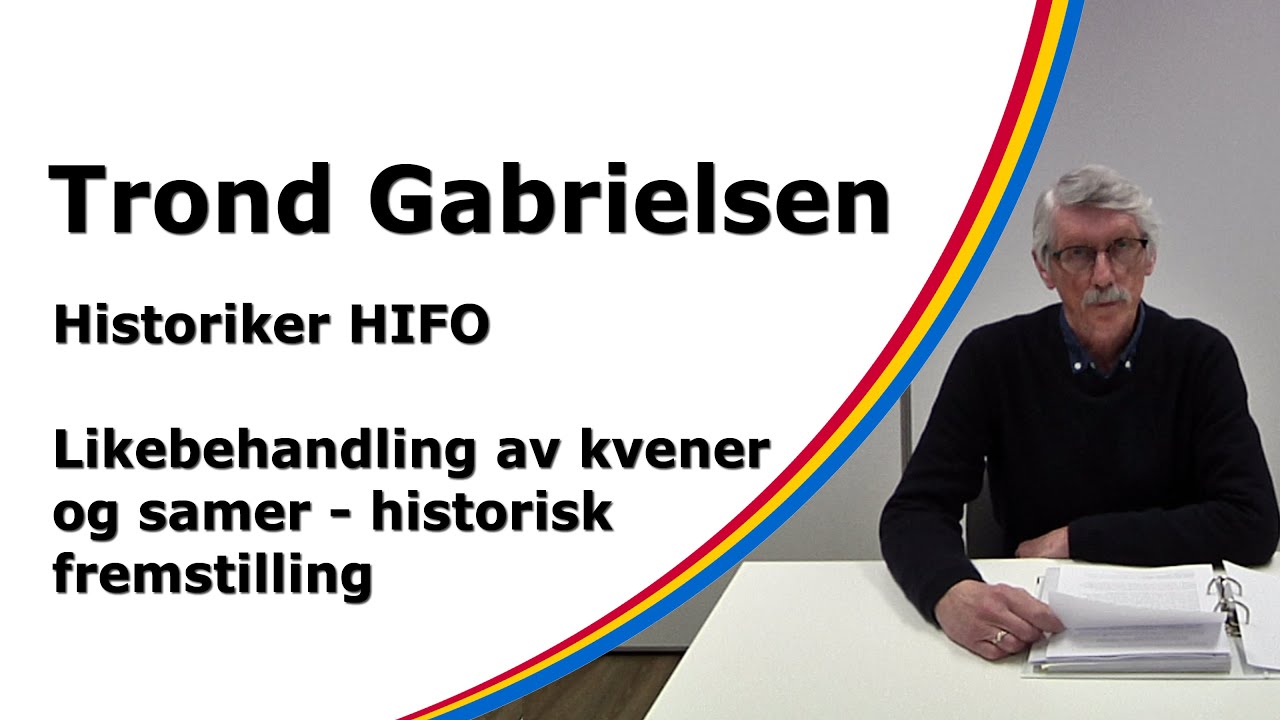 Likebehandling av kvener og samer - historisk fremstilling