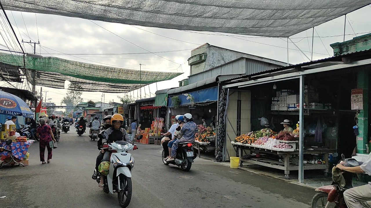 Vui Xuân Chợ Bờ Đập Long Thuận Hồng ngự Đồng Tháp