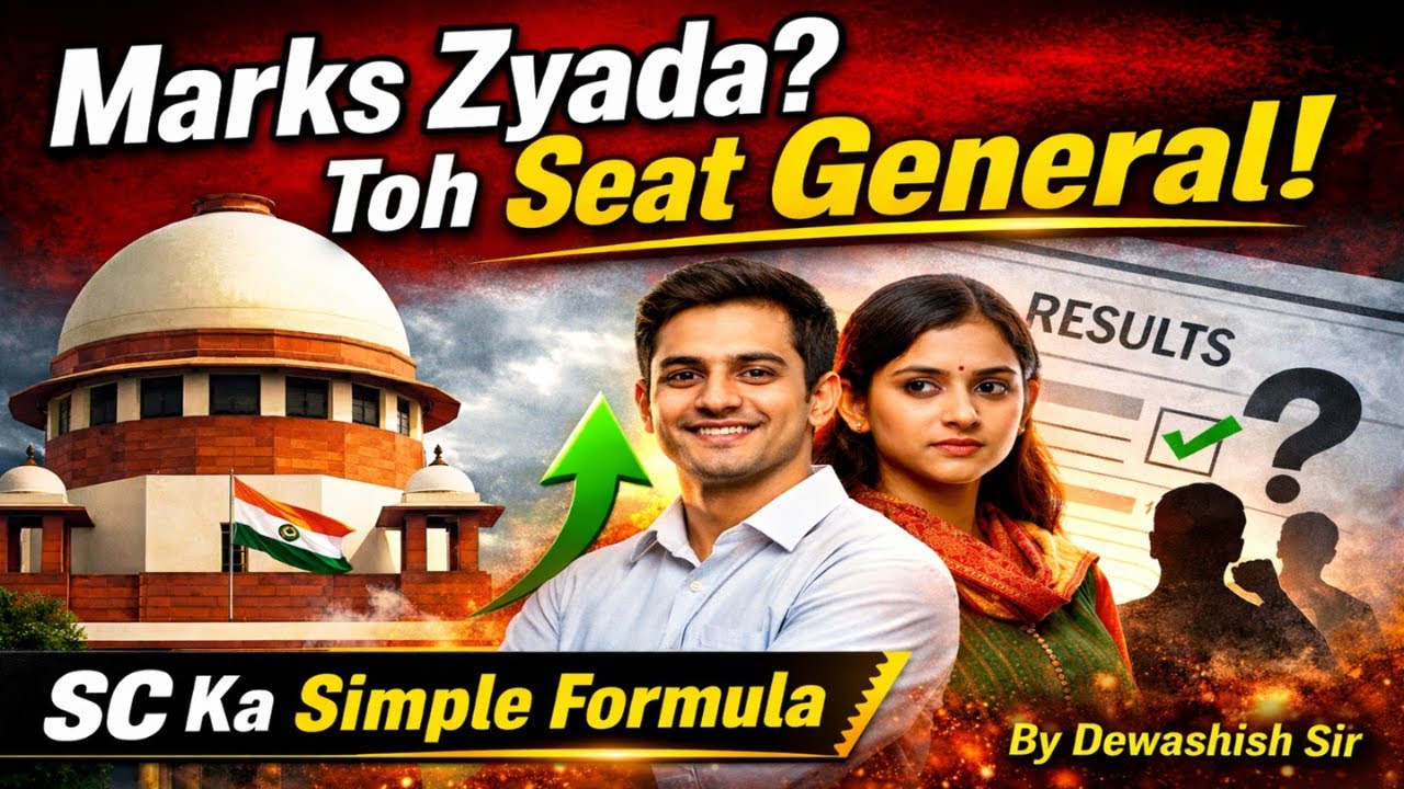 General vs SC/ST/OBC Seats | Reservation System में बड़ा बदलाव | SC Landmark Decision 2026