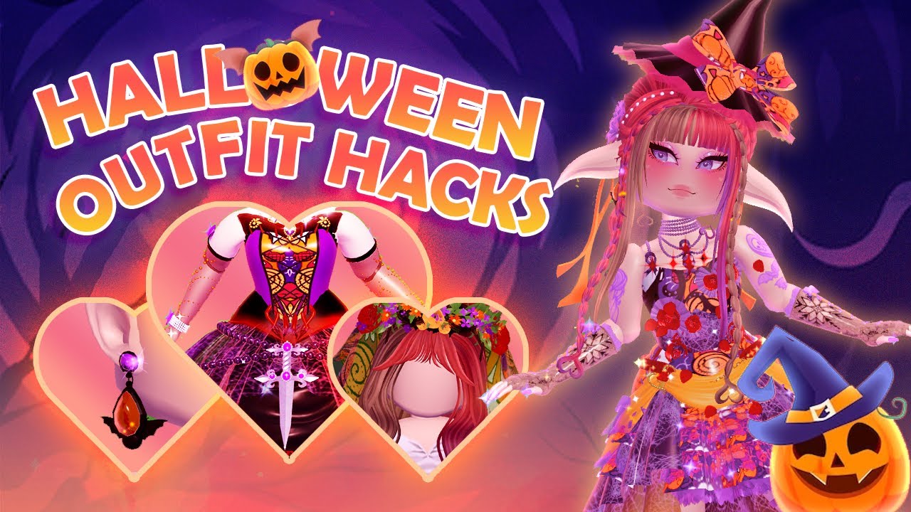 🎃 SPOOKY 🎃 HALLOWEEN Outfit Hacks You SHOULD TRY For ROYALLOWEEN! 🏰