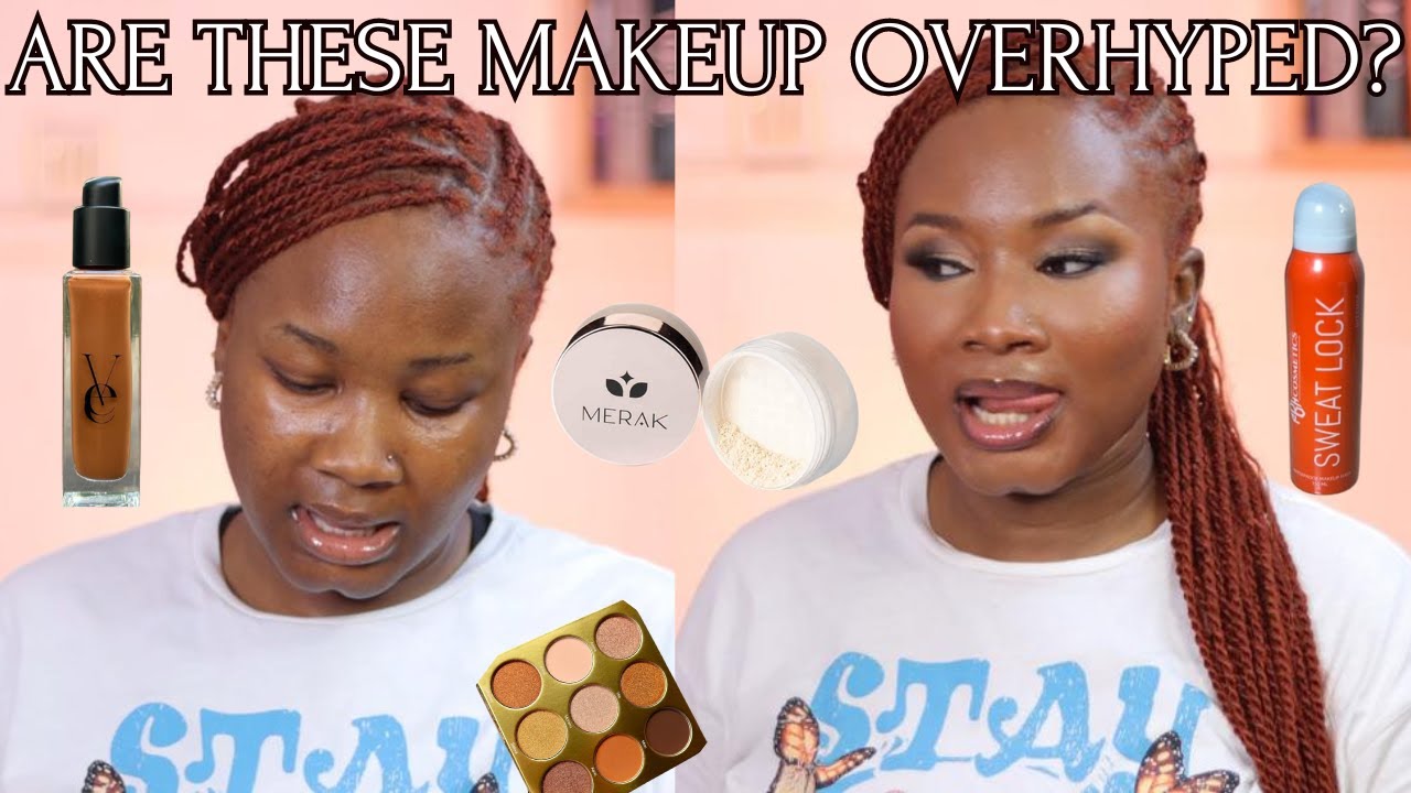 Doing My Makeup With Trendy Nigerian Makeup Products
