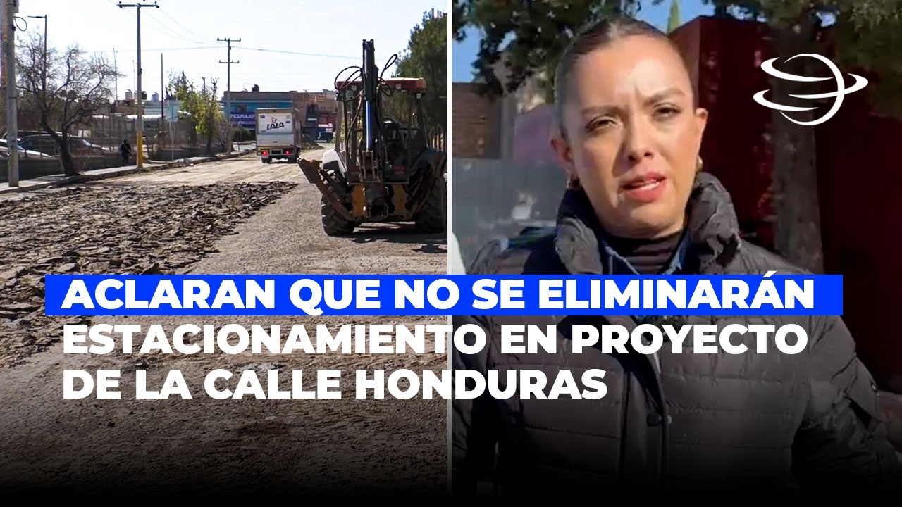 Obras Públicas aclara que no se eliminarán estacionamientos en proyecto de calle Honduras