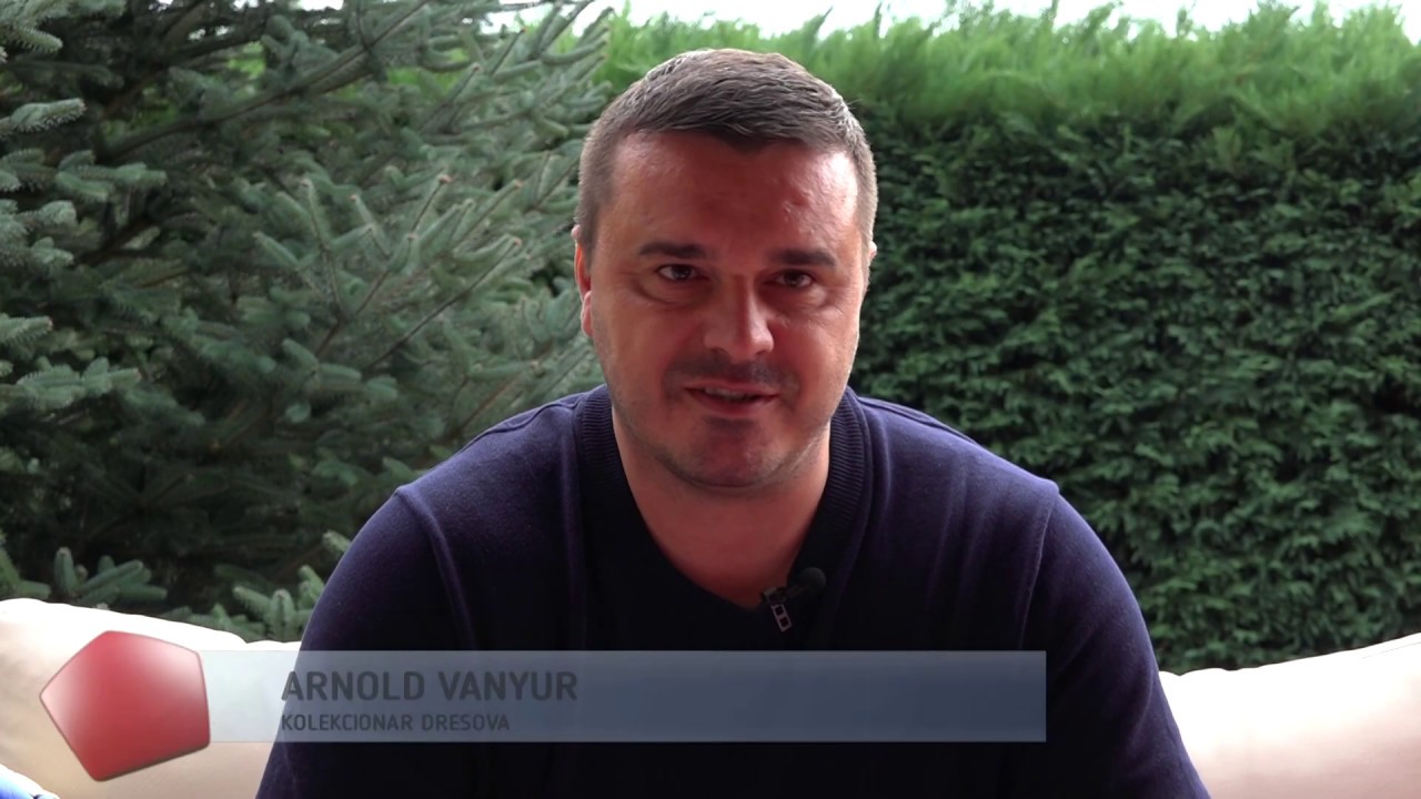 Arnold Vanyur, kolekcionar dresova hrvatskih nogometaša