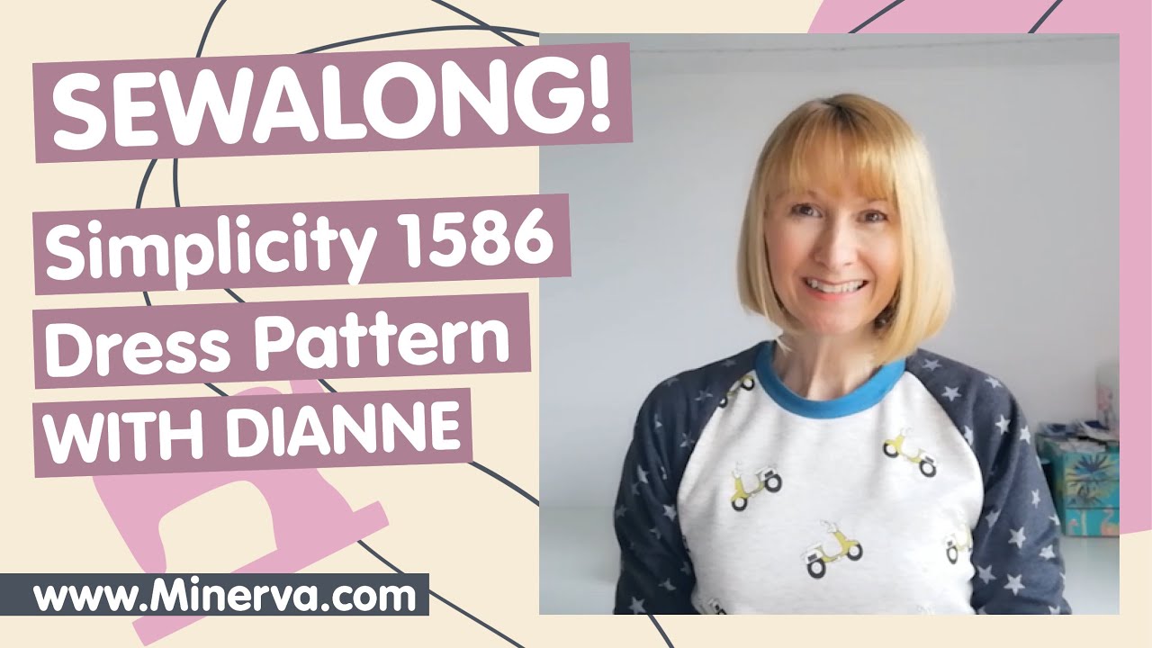 How to make Simplicity 1586 – Colour Block Dress Sewalong