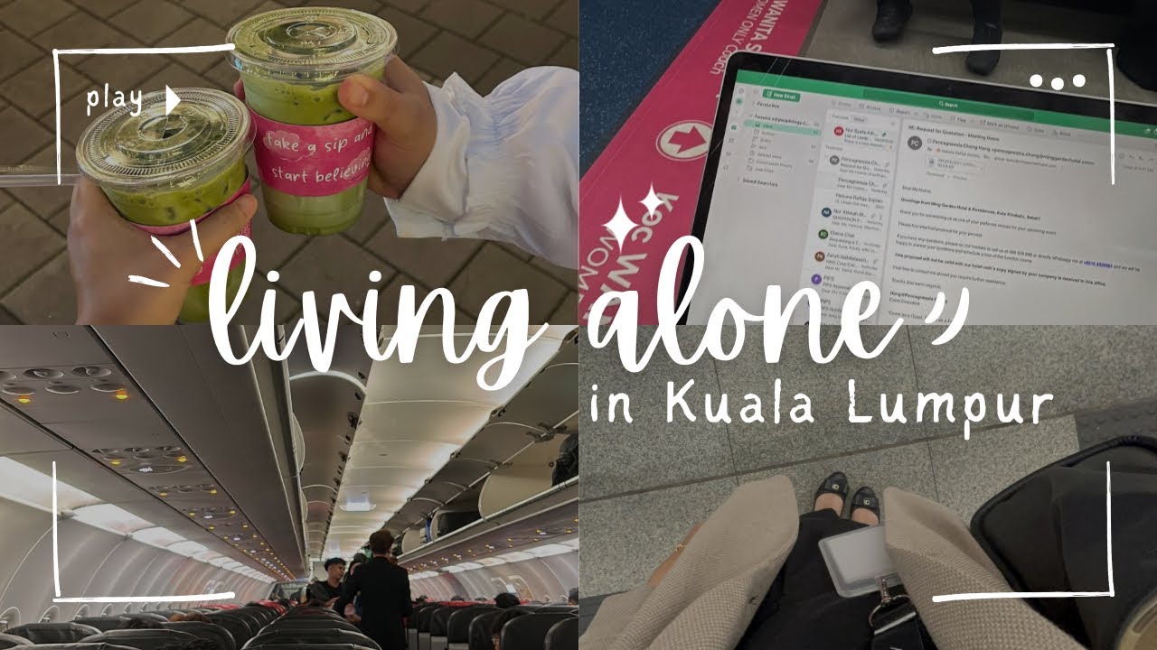 Vlog: Corporate life, cafe hunting, pasar seni, matcha runs, fly back to Sabah