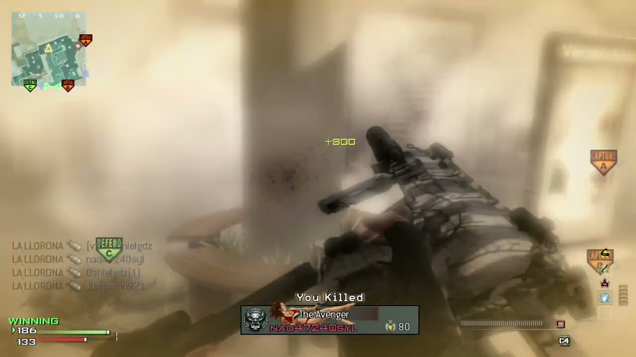 MOAB - FallinqSky wallhacker bombed | MP7 on Arkaden | COD Modern Warfare 3