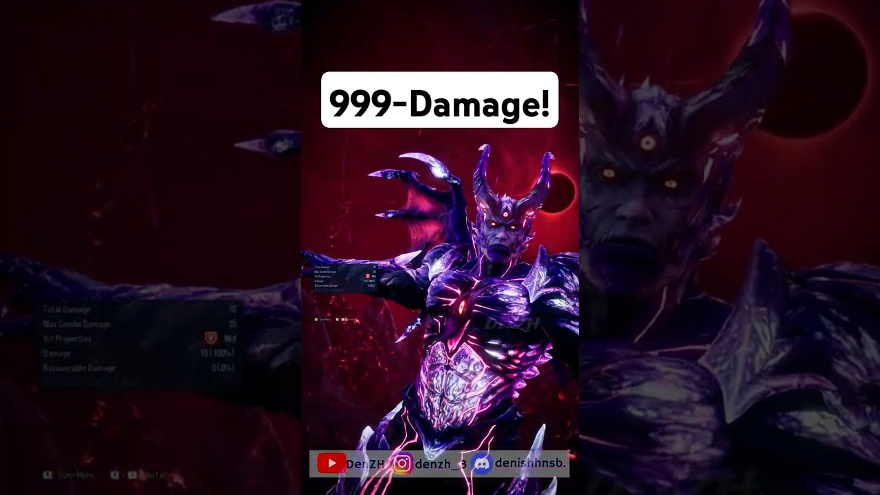 True Devil Kazuya's 999 Damage Rage Art 