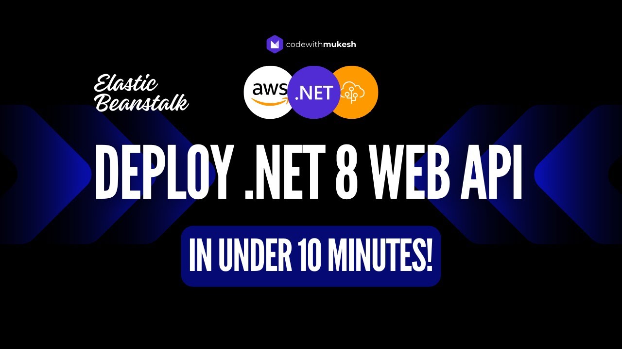 Разверните .NET 8 Web API менее чем за 10 минут с помощью AWS Elastic Beanstalk!