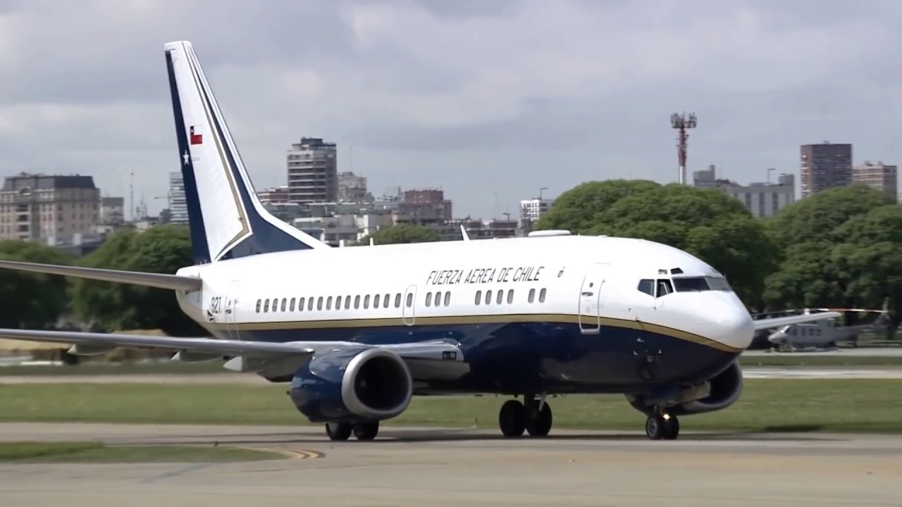 Arrival of Sebastián Piñera, President of Chile