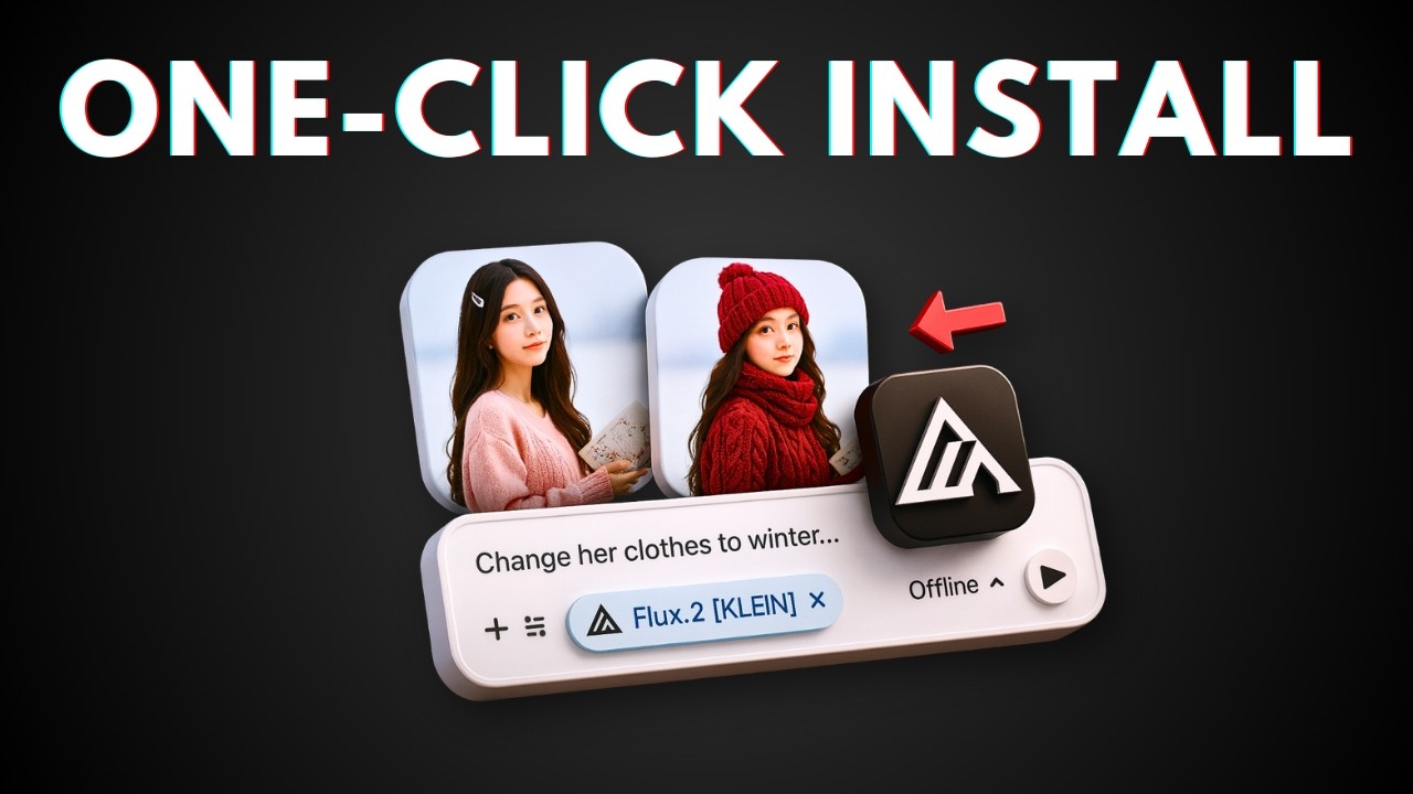 How to EASILY Install Flux.2 KLEIN on Your Computer to Edit Images LOCALLY