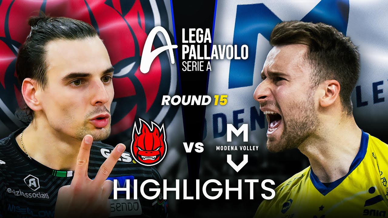 Perugia vs Modena | Highlights | Italian Volleyball League 2026