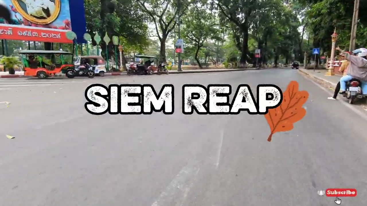 🏙️🔥Visit Siem Reap Province and see activities of Khmer living