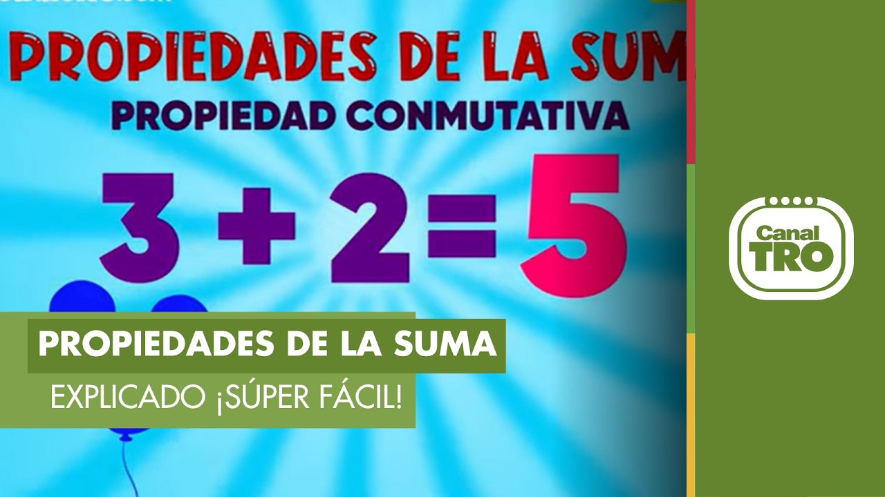 Presente Profe   Matem&aacute;ticas   Propiedades de La Suma