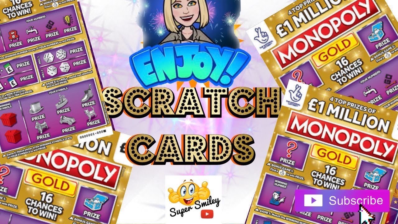 🎩 🎩 Monopoly Gold Scratch Cards 🎩 🎩