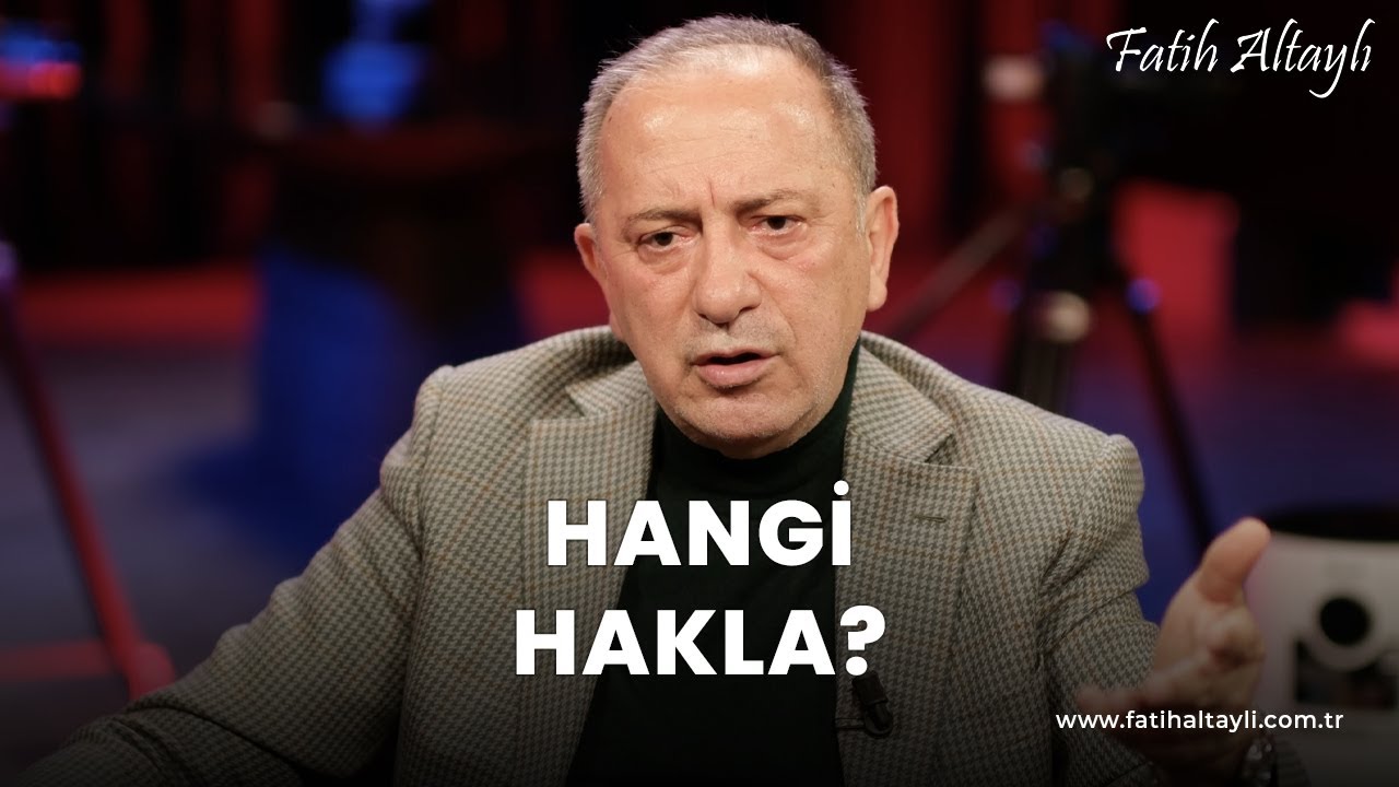 Fatih Altaylı yorumluyor: Hangi hakla?