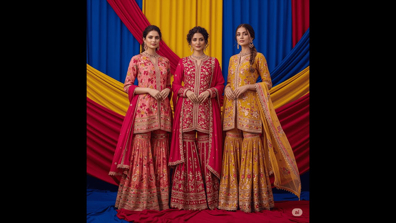 READYMADE SHARARA SUITS | LATSET COLLECTION | UNIQUE FAB LAJPAT NAGAR MARKET  9136335903