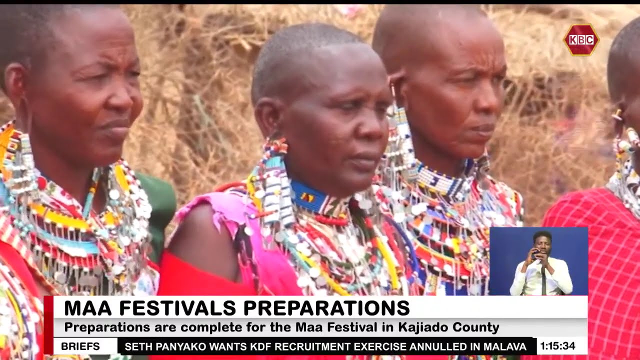 Przygotowania do Festiwalu Maa w hrabstwie Kajiado są zakończone