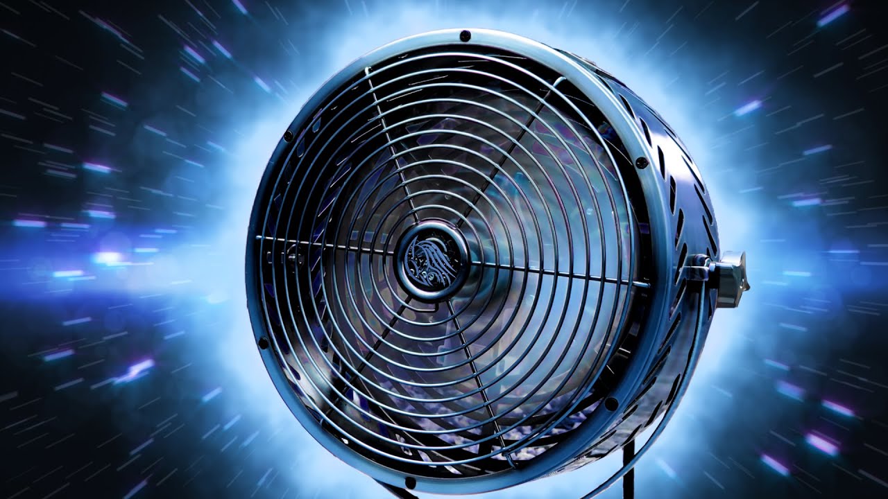 Fan Noise Black Screen for Sleeping 💤 10 Hours White Noise