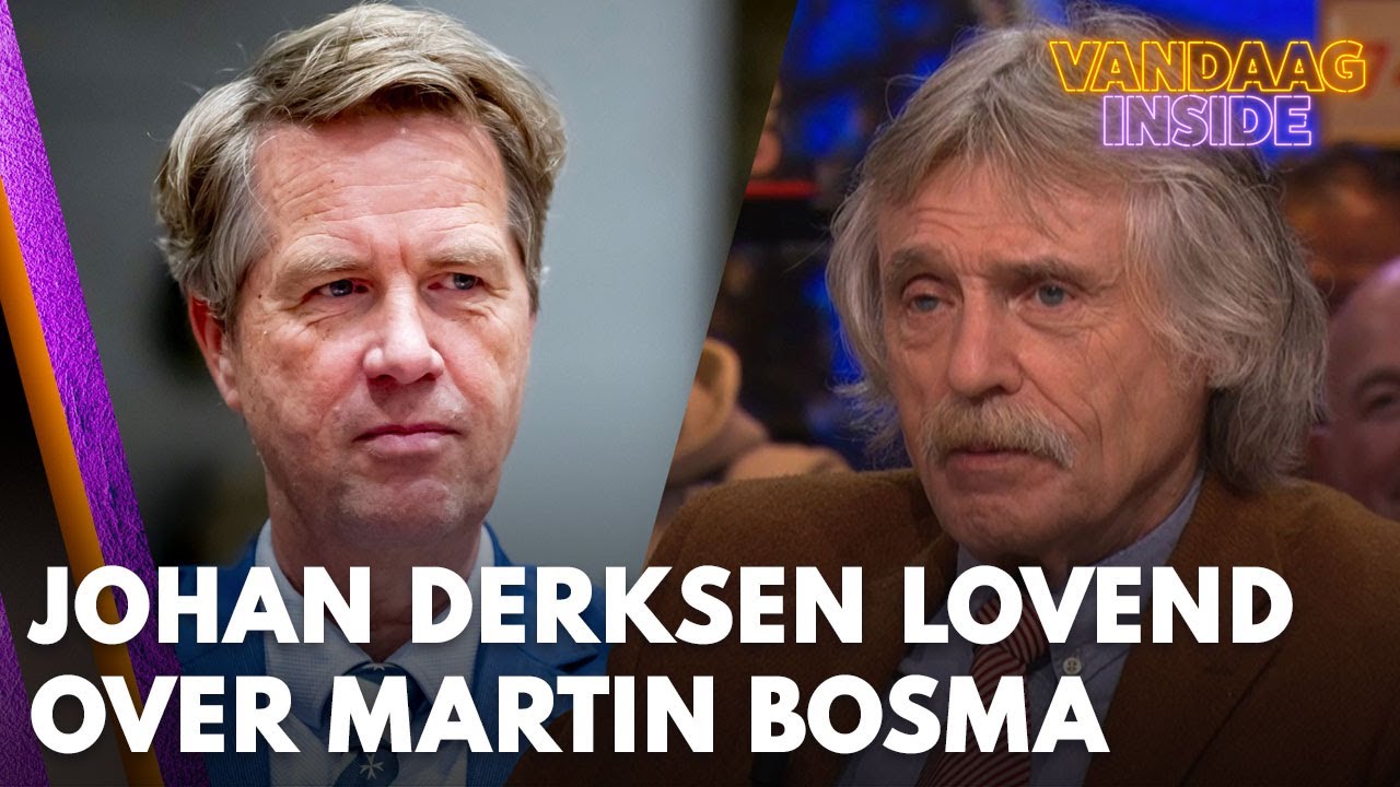 Johan Derksen: 'We zullen nooit meer zo'n goede Kamervoorzitter als Martin Bosma krijgen!'