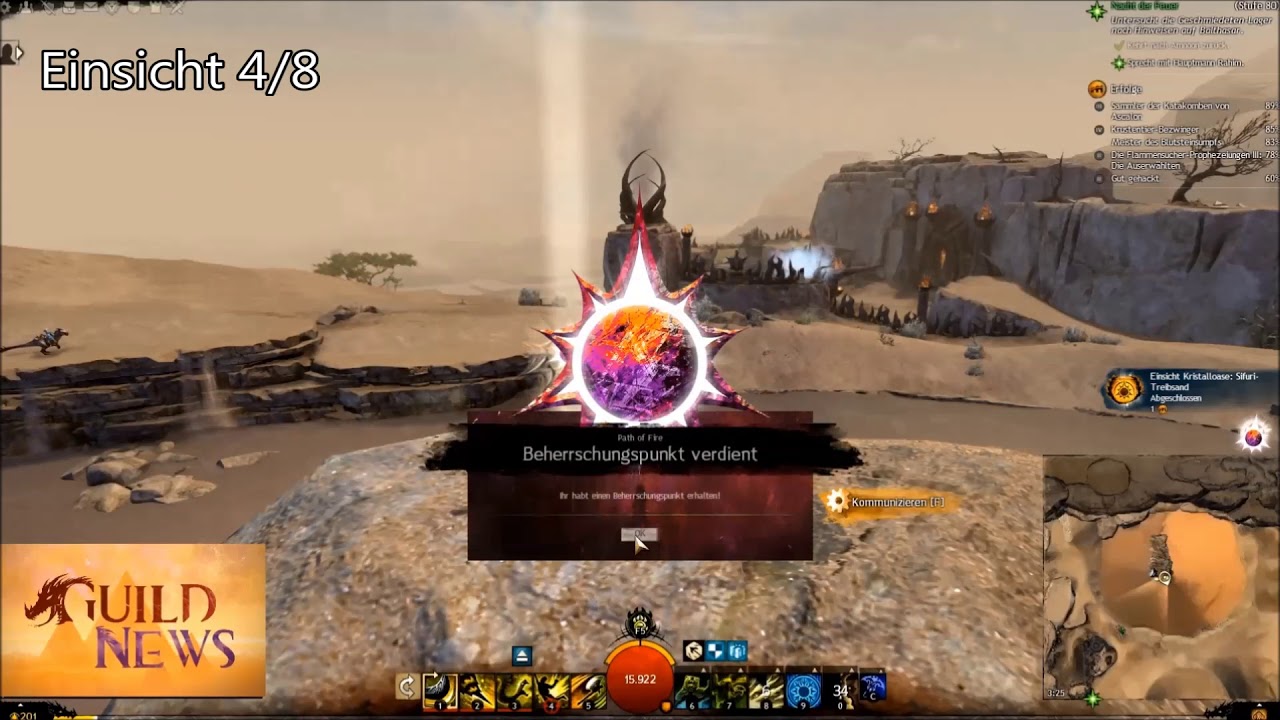 Path of Fire - All Insights into the Masteries - Crystal Oasis