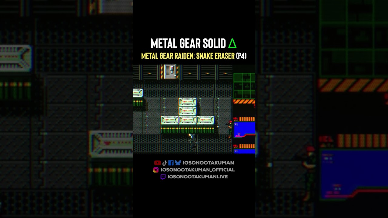 Metal Gear Raiden: Snake Eraser (Parte 4) - METAL GEAR SOLID &Delta; DELTA (Teatro Segreto)