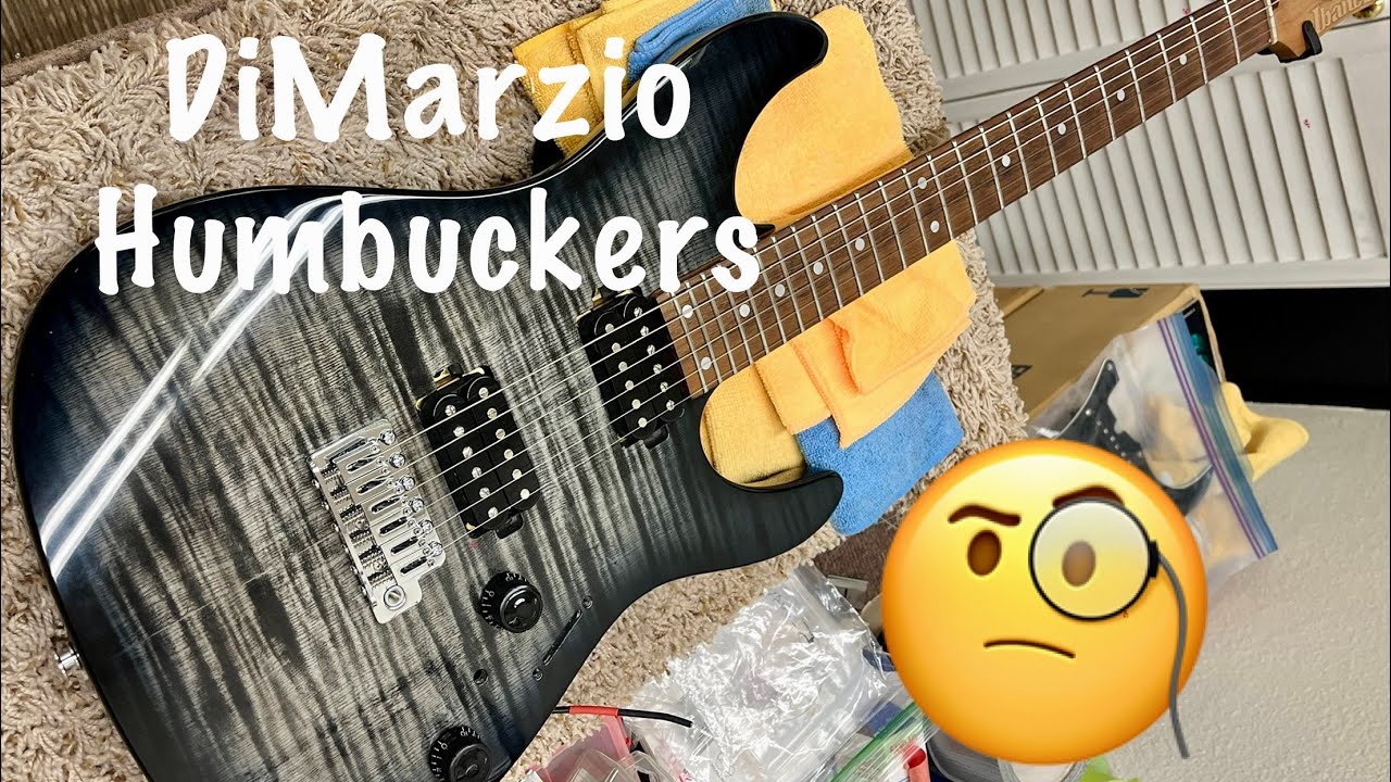 Ibanez AZ Standard ReWired: DiMarzio