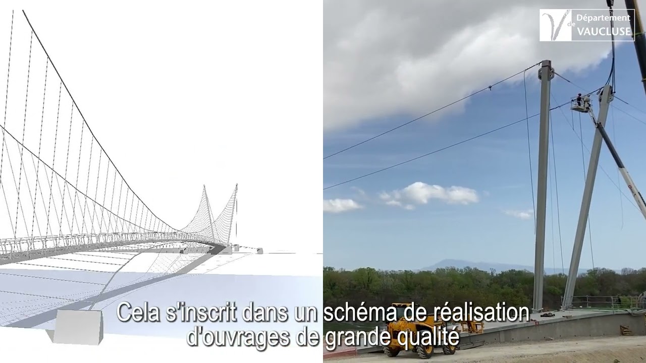Un nouvel itinéraire pour franchir le Rhône entre l’Ile de l’Oiselay (Sorgues) et la Barthelasse !
