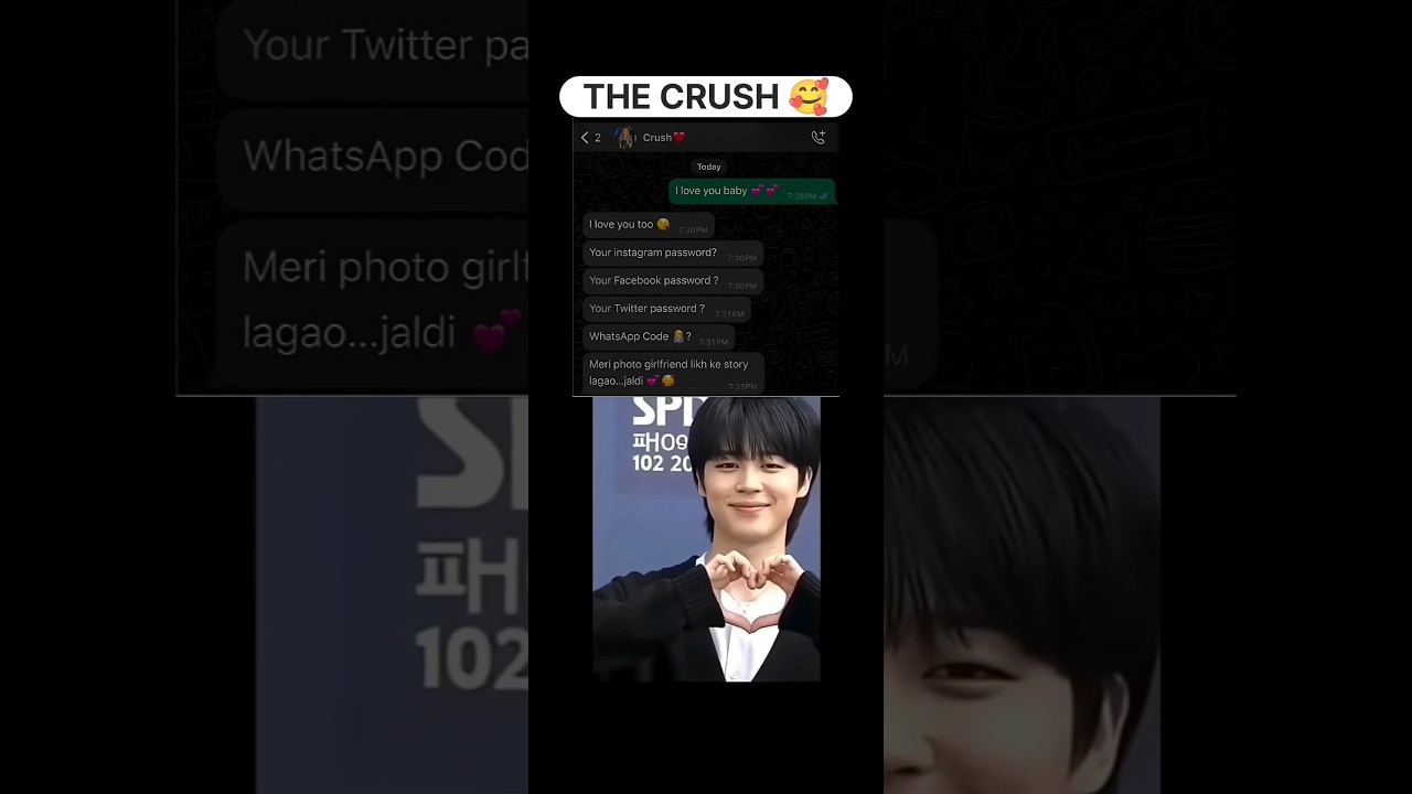 'CRUSH' SECURITY 100%😱 #bts #kdrama