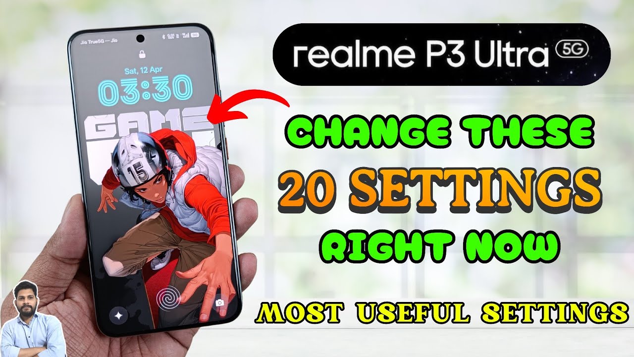 Realme P3 Ultra 5G: измените эти 20 настроек прямо сейчас