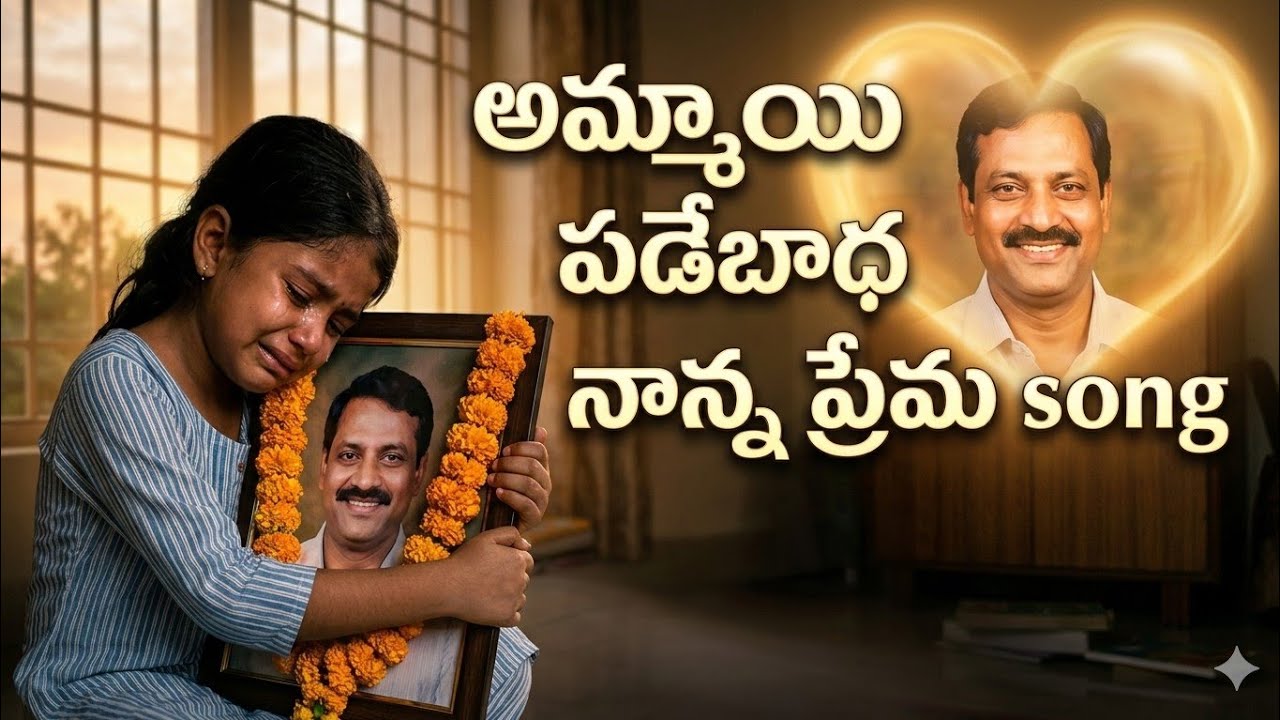 Song sung by daughter for dad 💔 | Most Emotional Telugu Song 2026 | Father Love Never Ends 😢 | Heart