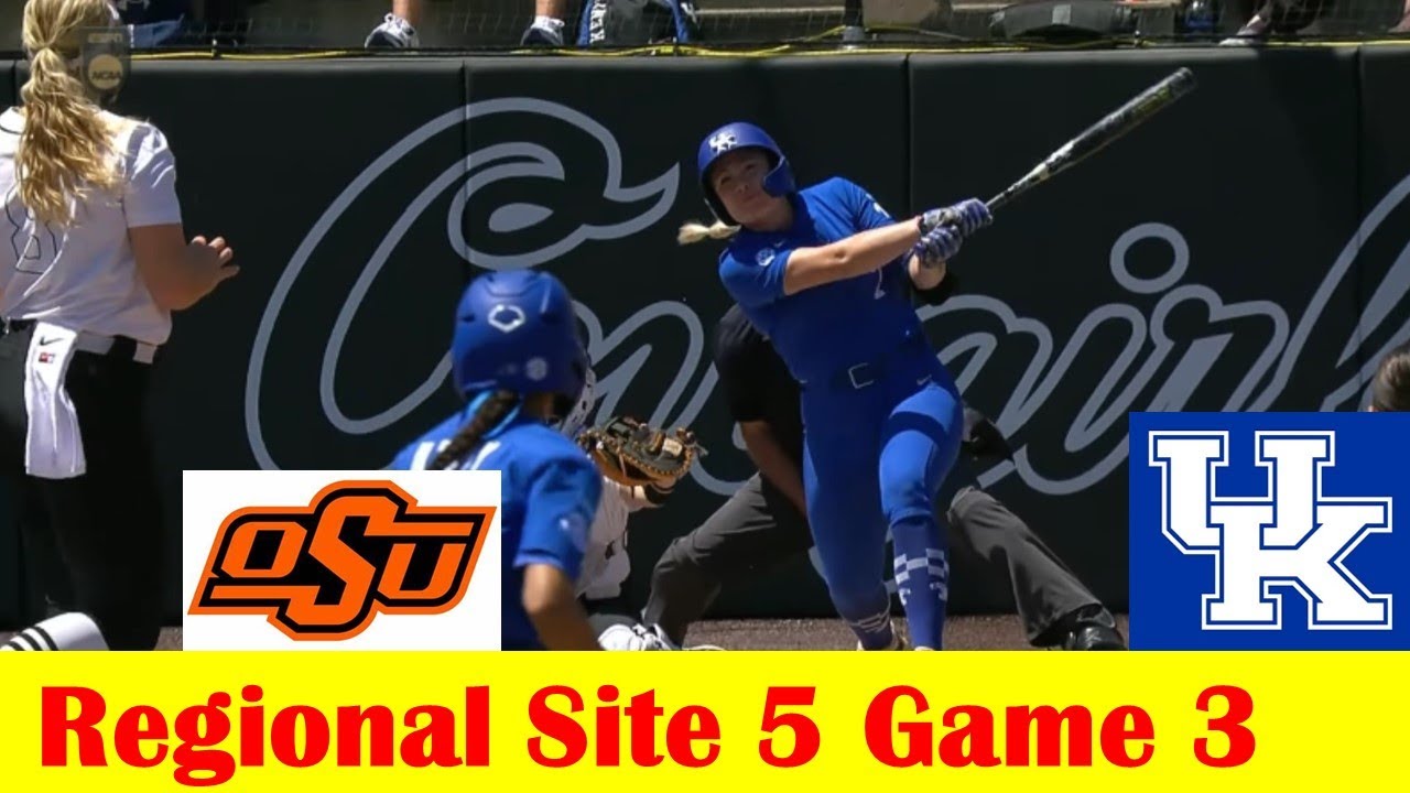 Kentucky vs #5 Oklahoma State Softball Highlights, 2024 NCAA Regional Site 5 Game 3