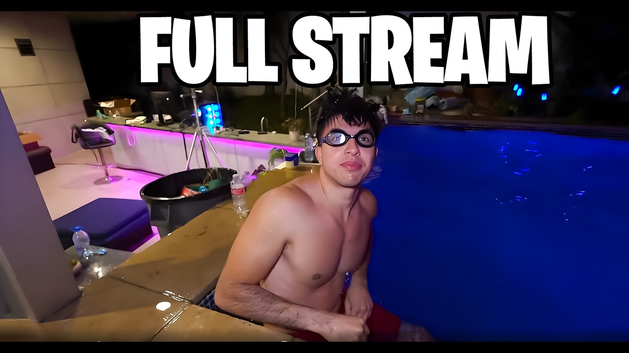 YURNBOI GOES TO THE CLOUT GANG HOUSE AND SWIMS FOR A MILE!
