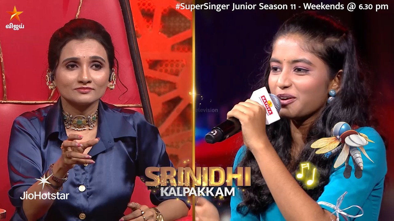 Adada Adada Adada Song by #Srinidhi 🔥❤️ | Super Singer Junior 11 | Episode Promo