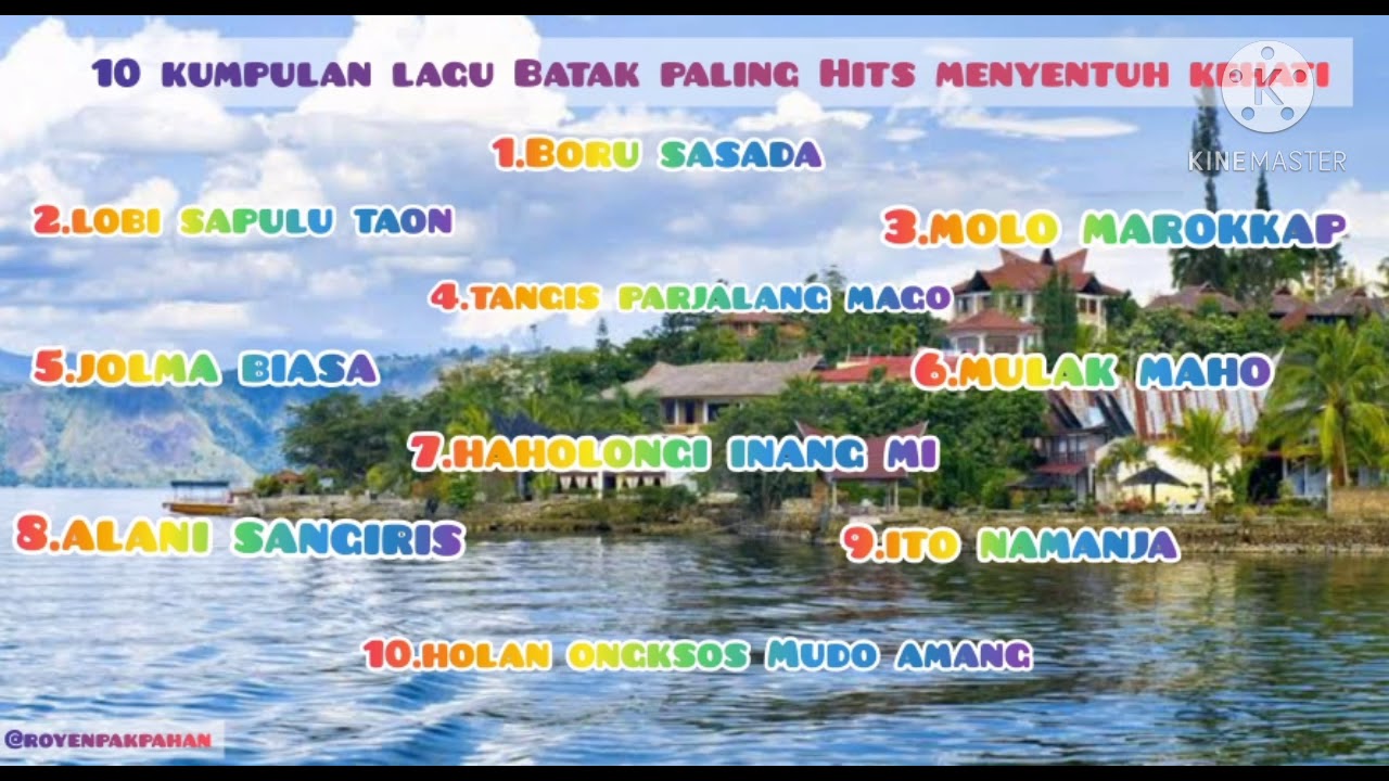 10 kumpulan lagu paling Hits menyentuh kehati oleh tobshiet voice