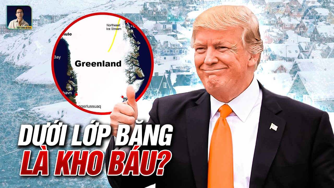 TẠI SAO GREENLAND LÀ NƠI MÀ CÁC CƯỜNG QUỐC PHẢI THÈM KHÁT?