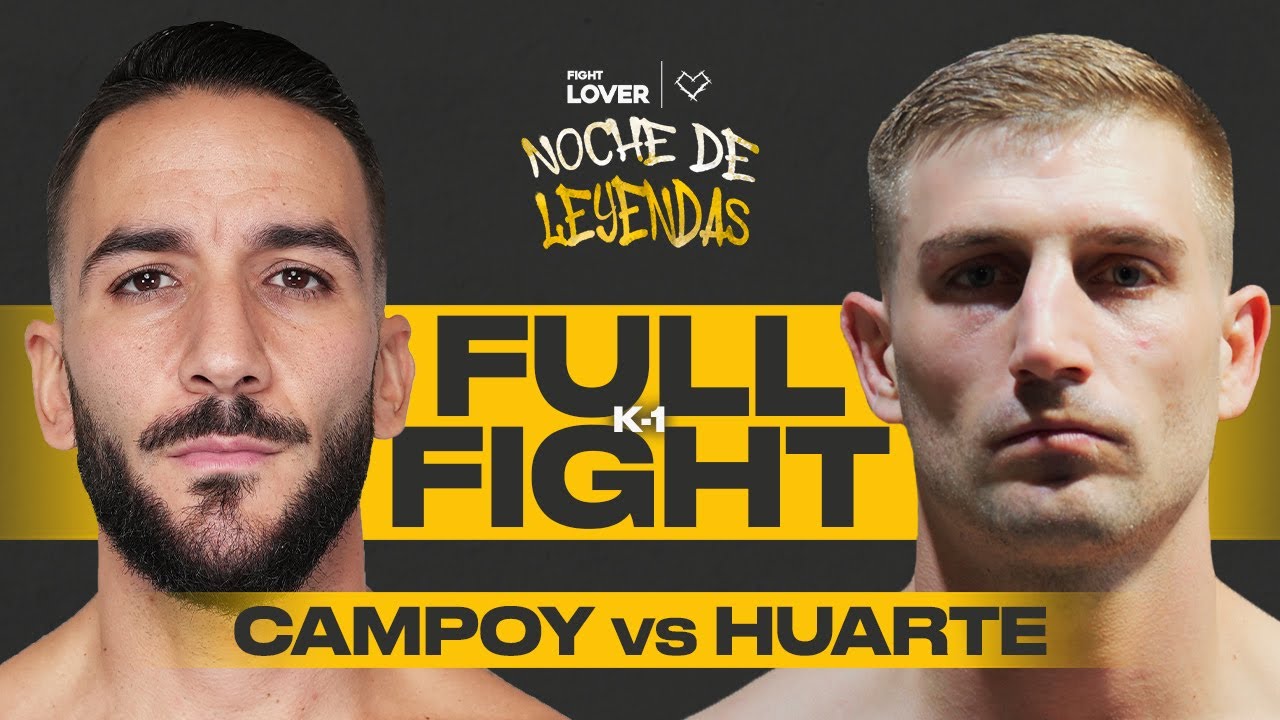 Antonio Campoy vs Alan Huarte | K-1 Full Fight | Noche de Leyendas